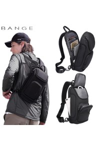 Τσαντάκι ώμου χιαστί crossbody Bange 7565 μαύρο