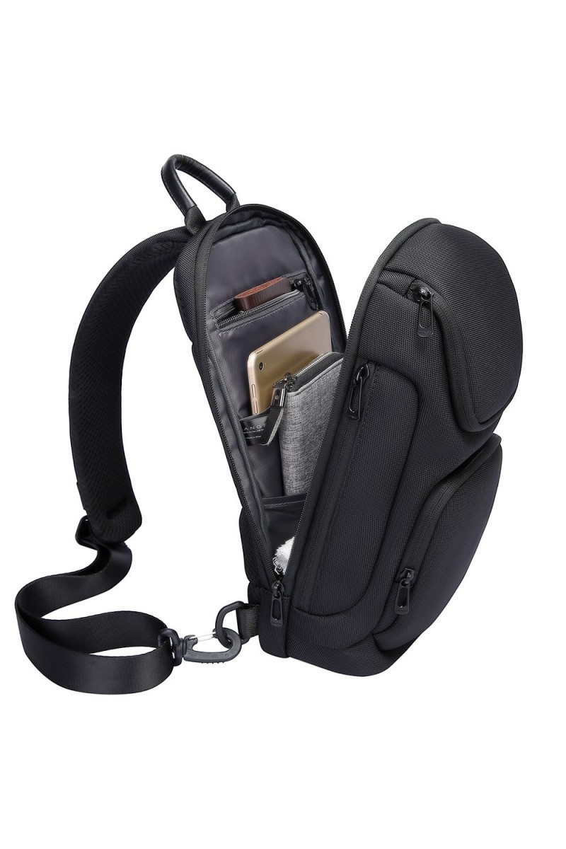 Τσαντάκι ώμου χιαστί crossbody Bange 7565 μαύρο Τσαντάκι ώμου χιαστί crossbody Bange 7565 μαύρο