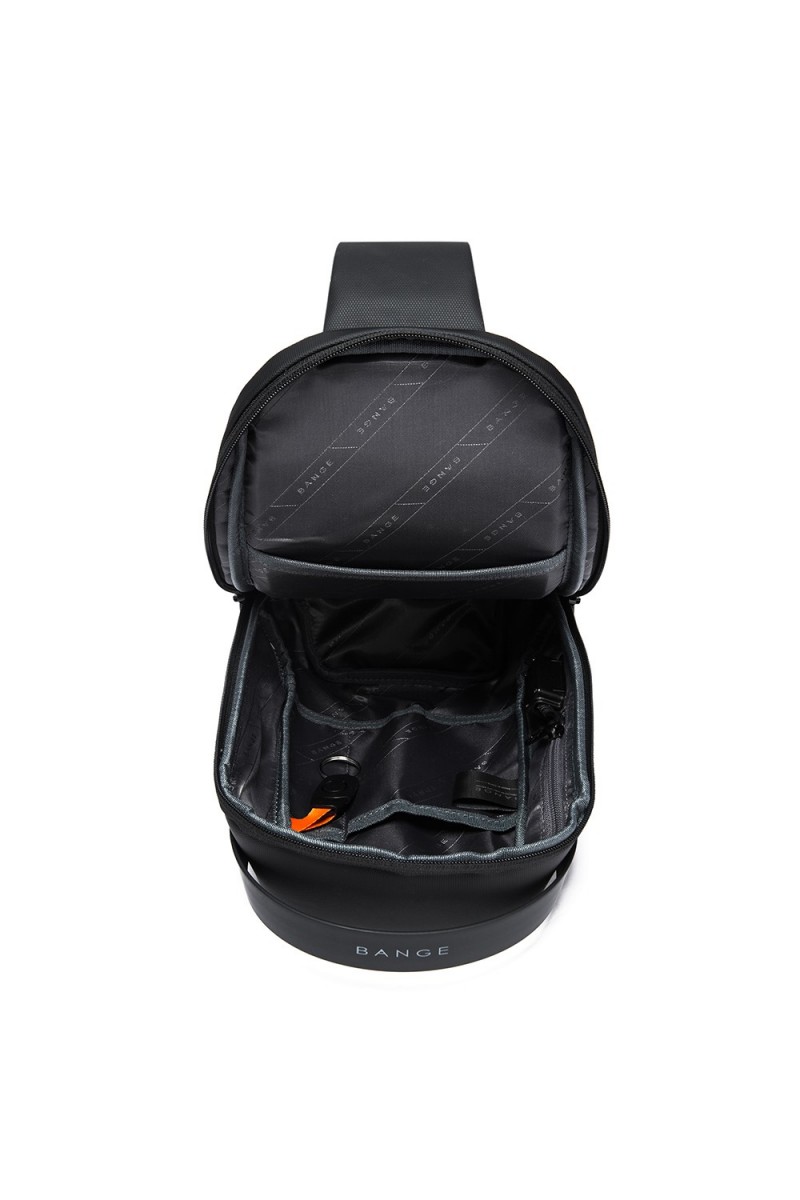 Τσαντάκι ώμου χιαστί crossbody Bange 7221 μαύρο Τσαντάκι ώμου χιαστί crossbody Bange 7221 μαύρο