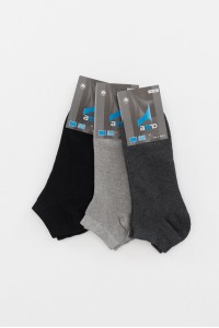 Αθλητικές κάλτσες σοσόνια AMPO 3 Pack DARK 1019 Αθλητικές κάλτσες σοσόνια AMPO 3 Pack DARK 1019
