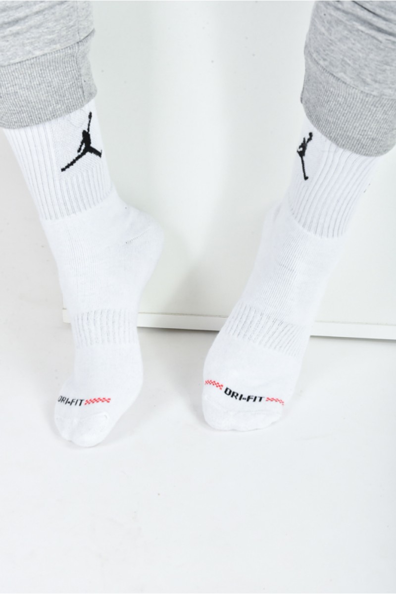 Αθλητικές Κάλτσες Μπάσκετ σε Λευκό και Μαύρο