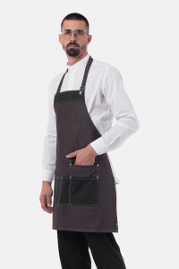 Ποδιά λαιμού Τζιν AXON MACCHIATO Ποδιά λαιμού Τζιν AXON MACCHIATO