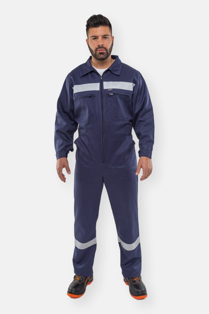 ΟΛΟΣΩΜΗ ΦΟΡΜΑ ΕΡΓΑΣΙΑΣ AXON OVERALLS CLASSIC ΜΕ ΑΝΑΚΛΑΣΤΗΡΕΣ