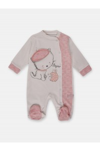 Μακό βρεφικό φορμάκι BABYBAL BONJOUR ΡΟΖ Μακό βρεφικό φορμάκι BABYBAL BONJOUR ΡΟΖ