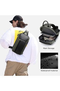 Τσαντάκι ώμου χιαστί crossbody Bange 7566 Χακί Τσαντάκι ώμου χιαστί crossbody Bange 7566 Χακί