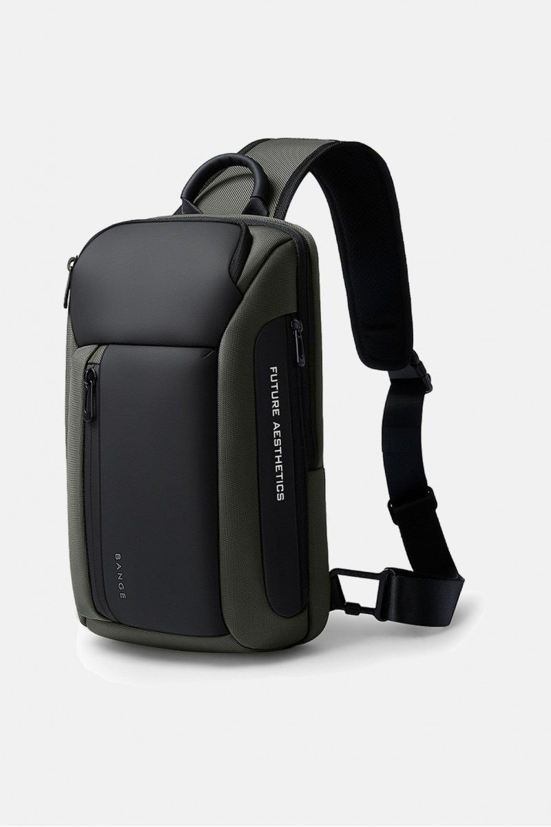 Τσαντάκι ώμου χιαστί crossbody Bange 7566 Χακί Τσαντάκι ώμου χιαστί crossbody Bange 7566 Χακί