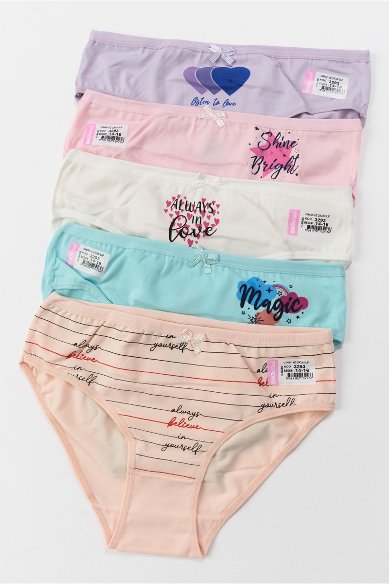 Εφηβικά εσώρουχα BIYO KIDS 5PACK 3293 Εφηβικά εσώρουχα BIYO KIDS 5PACK 3293