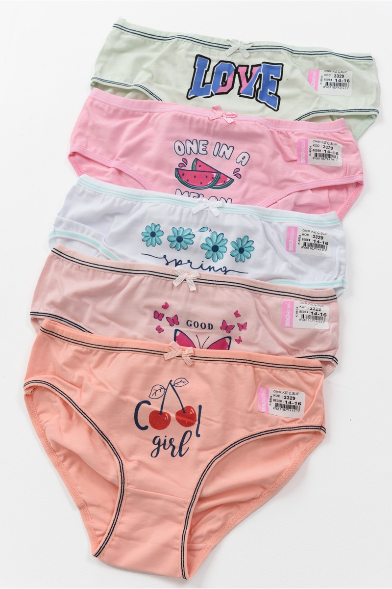 Εφηβικά εσώρουχα BIYO KIDS 5PACK 3329 Εφηβικά εσώρουχα BIYO KIDS 5PACK 3329