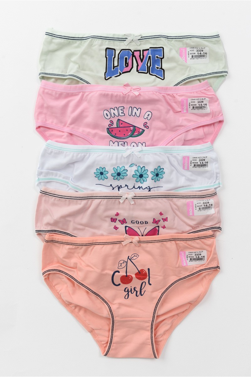 Εφηβικά εσώρουχα BIYO KIDS 5PACK 3329 Εφηβικά εσώρουχα BIYO KIDS 5PACK 3329