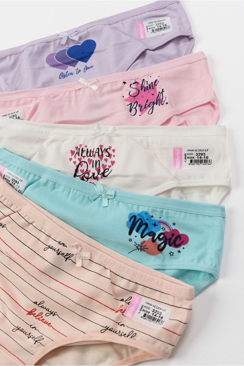 Εφηβικά εσώρουχα BIYO KIDS 5PACK 3293 Εφηβικά εσώρουχα BIYO KIDS 5PACK 3293