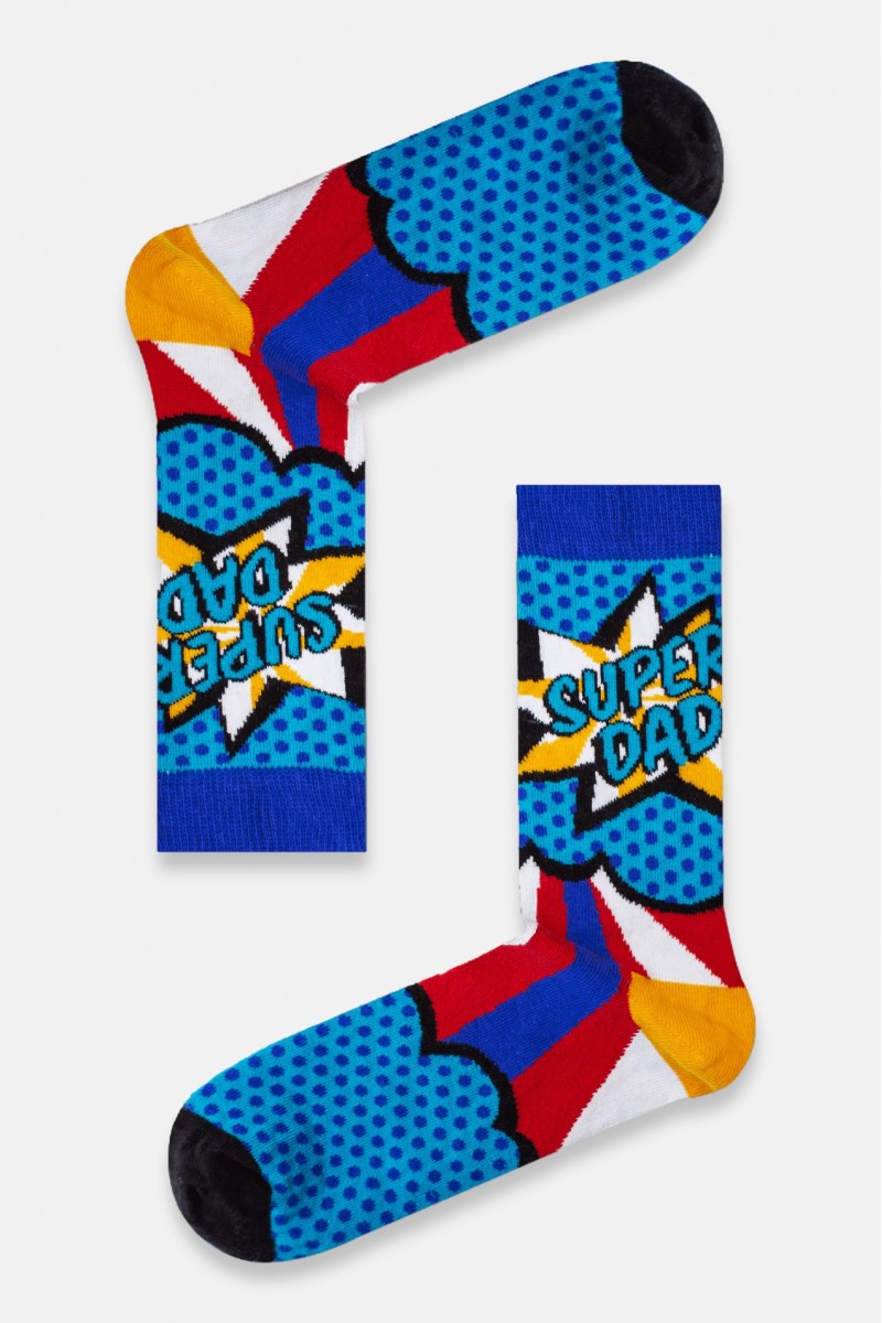 Ανδρικές κάλτσες BLANC SOCKS SUPER DAD Ανδρικές κάλτσες BLANC SOCKS SUPER DAD