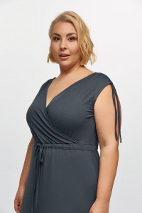 Φόρεμα Κρουαζέ BODY MOVE 1287 ΑΝΘΡΑΚΙ Φόρεμα Κρουαζέ BODY MOVE 1287 ΑΝΘΡΑΚΙ