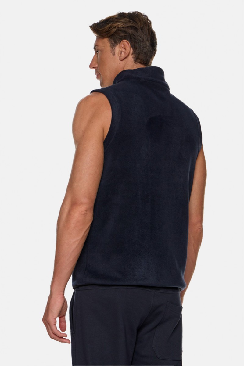 Αμάνικη ζακέτα Fleece BODY MOVE 1364 NAVY Αμάνικη ζακέτα Fleece BODY MOVE 1364 NAVY