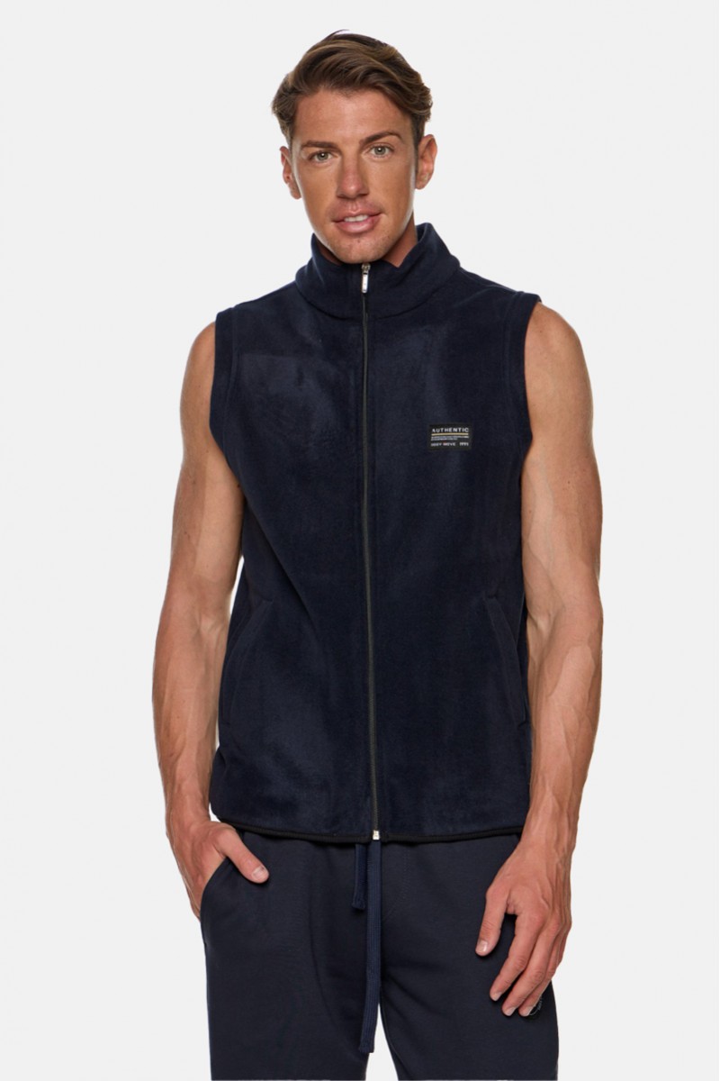 Αμάνικη ζακέτα Fleece BODY MOVE 1364 NAVY Αμάνικη ζακέτα Fleece BODY MOVE 1364 NAVY