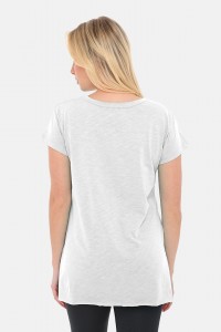 Γυναικεία μπλούζα Φλάμα BODY MOVE 1390 ΛΕΥΚΟ