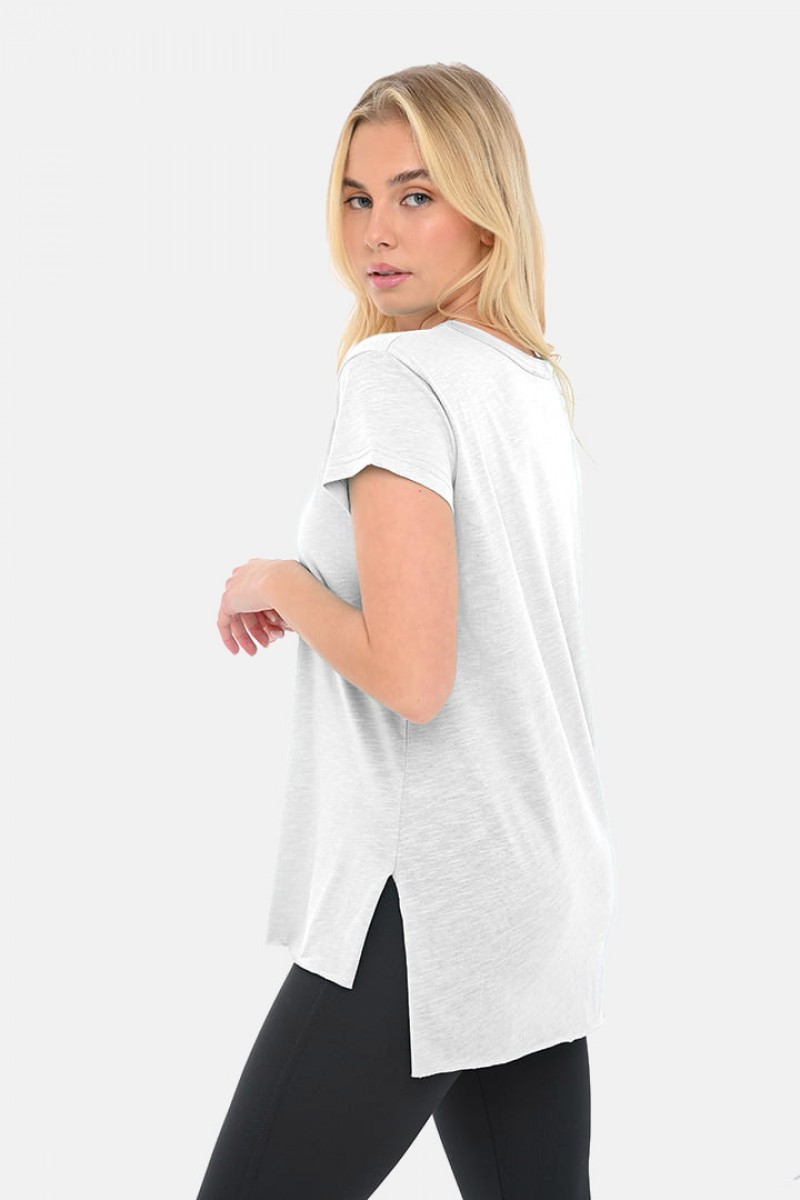 Γυναικεία μπλούζα Φλάμα BODY MOVE 1390 ΛΕΥΚΟ