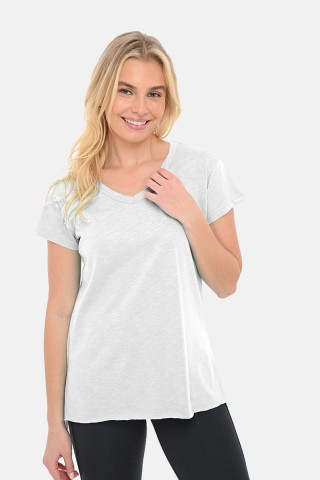 Γυναικεία μπλούζα Φλάμα BODY MOVE 1390 ΛΕΥΚΟ