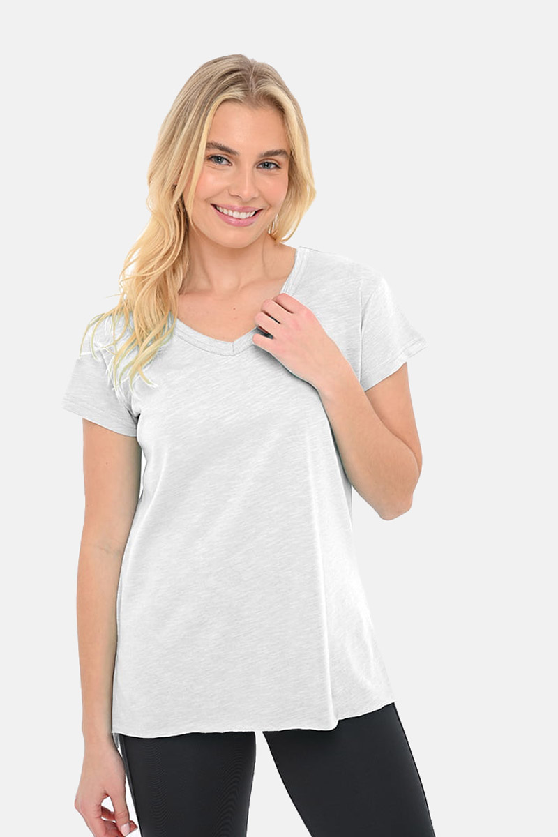 Γυναικεία μπλούζα Φλάμα BODY MOVE 1390 ΛΕΥΚΟ