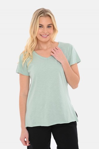 Γυναικεία μπλούζα Φλάμα BODY MOVE 1390 ΜΕΝΤΑ