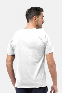 Ανδρικό T-Shirt Flama με V BODY MOVE 1452 ΛΕΥΚΟ Ανδρικό T-Shirt Flama με V BODY MOVE 1452 ΛΕΥΚΟ