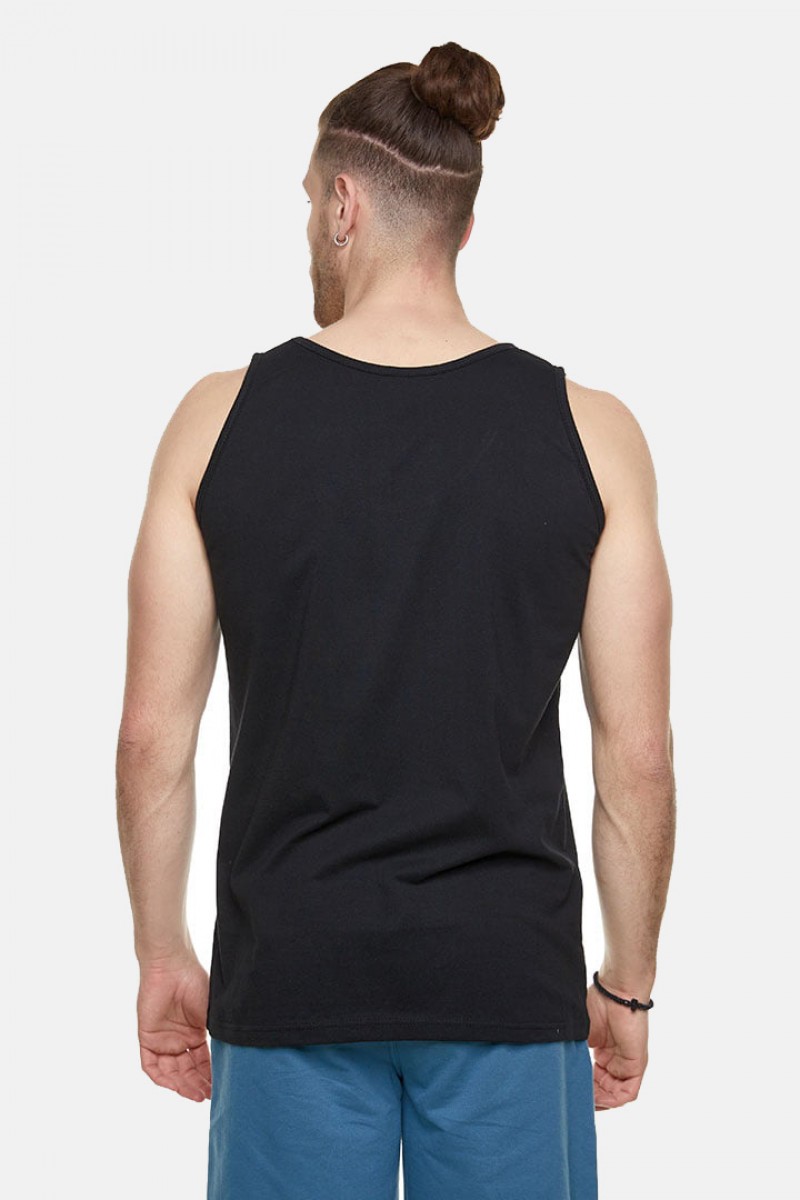 Αμάνικη μπλούζα BODY MOVE 257 ΜΑΥΡΟ