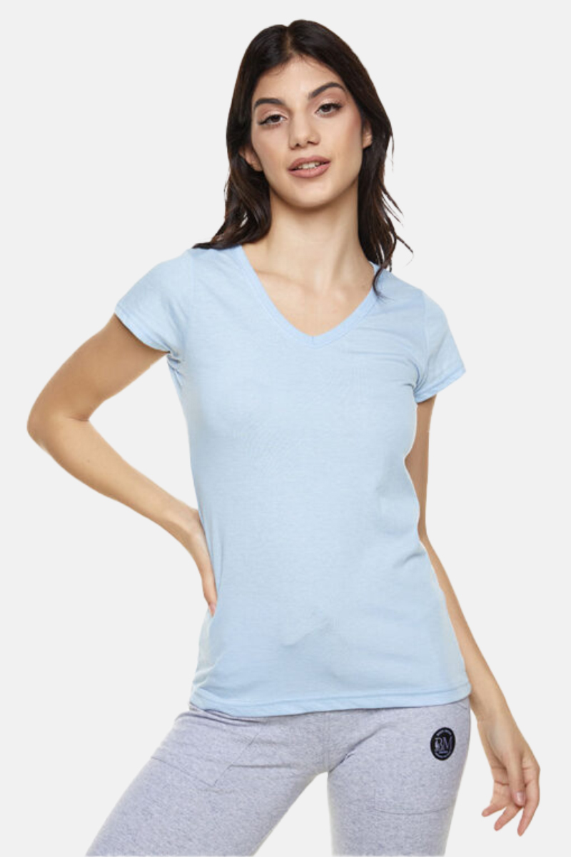 Γυναικείο T-Shirt BODY MOVE 614 ΣΙΕΛ Γυναικείο T-Shirt BODY MOVE 614 ΣΙΕΛ