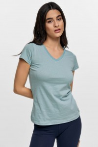 Γυναικείο T-Shirt BODY MOVE 614 ΜΕΝΤΑ Γυναικείο T-Shirt BODY MOVE 614 ΜΕΝΤΑ