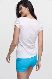 Γυναικείο T-Shirt BODY MOVE 814 ΛΕΥΚΟ