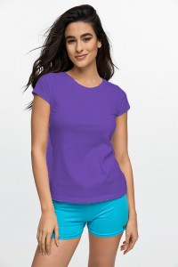 Γυναικείο T-Shirt BODY MOVE 814 ΜΩΒ Γυναικείο T-Shirt BODY MOVE 814 ΜΩΒ