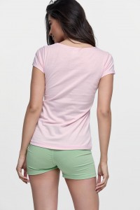 Γυναικείο T-Shirt BODY MOVE 814 ΡΟΖ Γυναικείο T-Shirt BODY MOVE 814 ΡΟΖ
