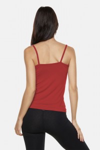 Μπλούζα Viscoze Τιράντα BODY MOVE 878 ΜΠΟΡΝΤΟ
