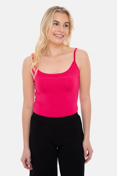 Μπλούζα Viscoze Τιράντα BODY MOVE 878 ΦΟΥΞ