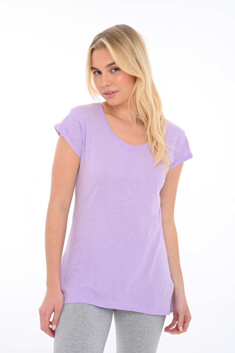 Γυναικείο T-Shirt BODY MOVE 894 ΛΙΛΑ