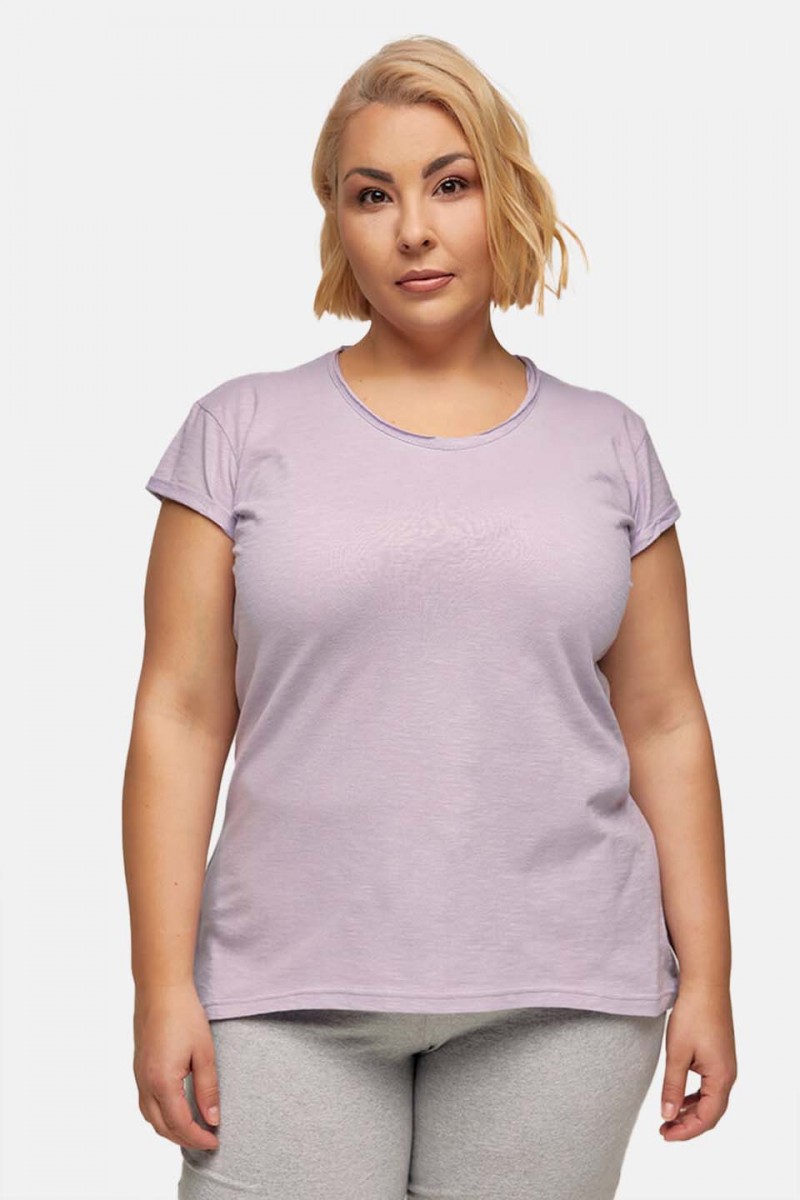 Γυναικείο T-Shirt BODY MOVE 894 ΛΙΛΑ Γυναικείο T-Shirt BODY MOVE 894 ΛΙΛΑ