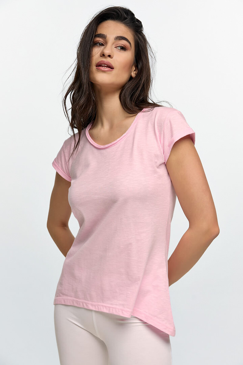 Γυναικείο T-Shirt BODY MOVE 894 ΡΟΖ