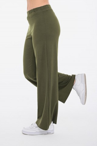 Μακρυά παντελόνα BODY MOVE 1396 Lycra ΧΑΚΙ