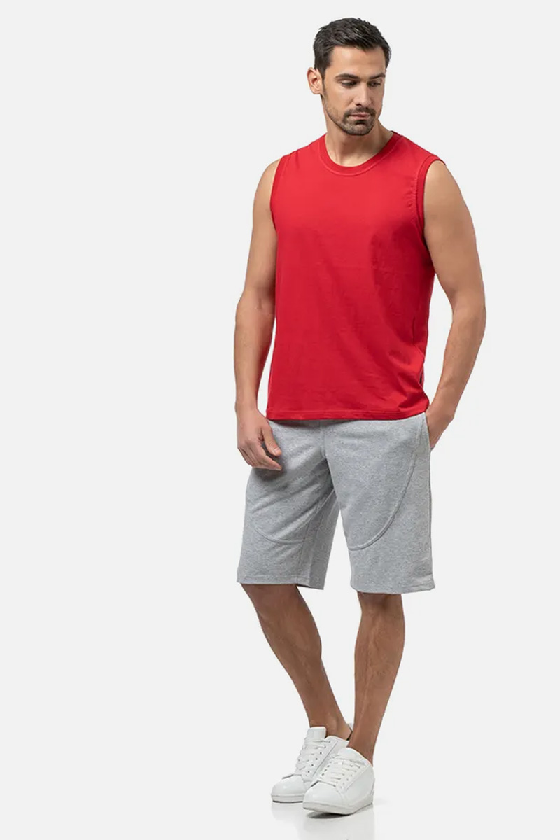Ανδρική βερμούδα BODY MOVE 1455 ΓΚΡΙ Ανδρική βερμούδα BODY MOVE 1455 ΓΚΡΙ