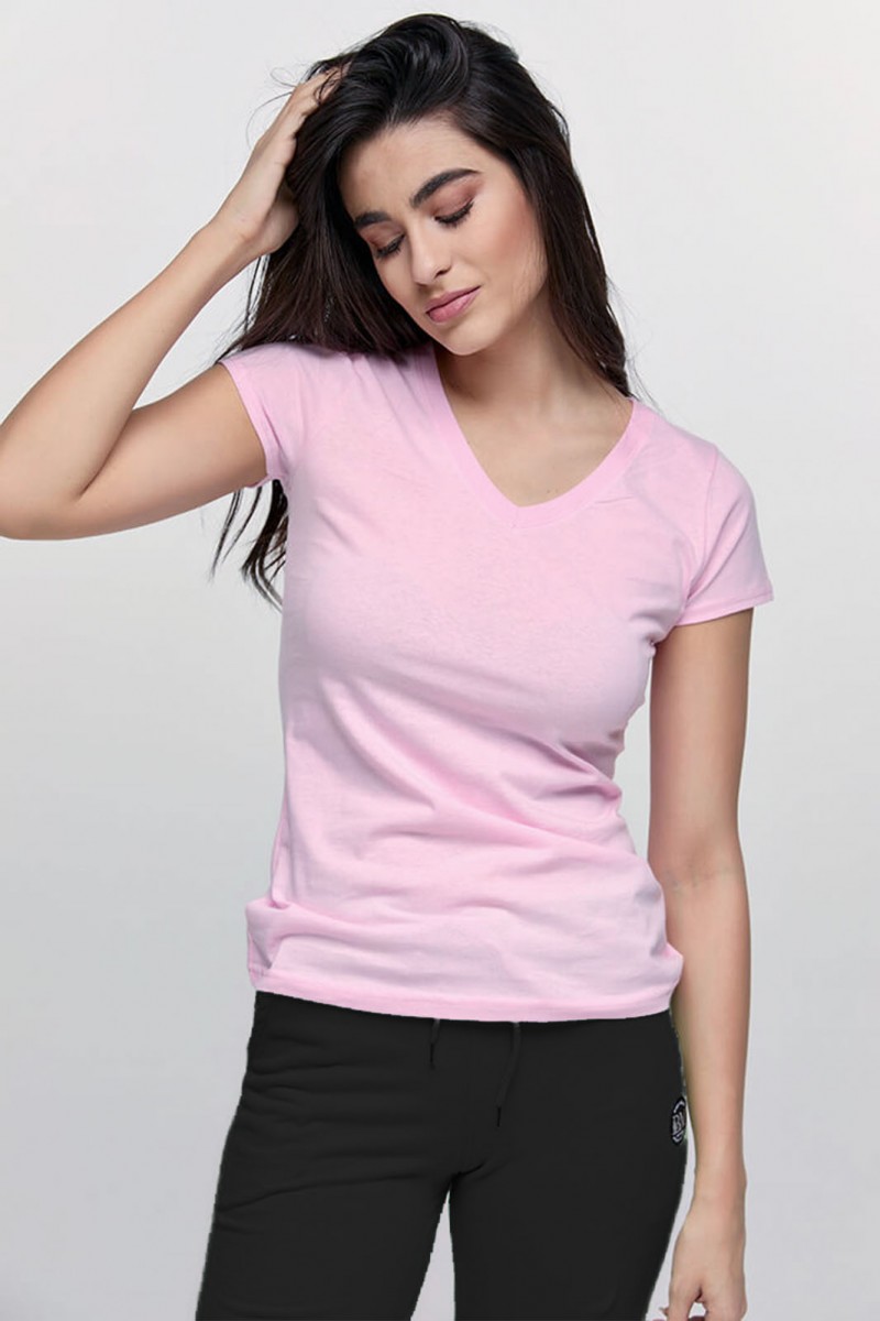 Γυναικείο T-Shirt Body Move τύπου V Γυναικείο T-Shirt Body Move τύπου V