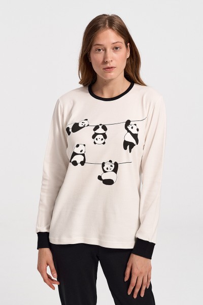 Γυναικεία πιτζάμα CHERRY PANDA 10137