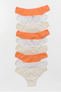Εσώρουχα slip CHERRY Βαμβακολύκρα 9 Pack CH9260 Εσώρουχα slip CHERRY Βαμβακολύκρα 9 Pack CH9260