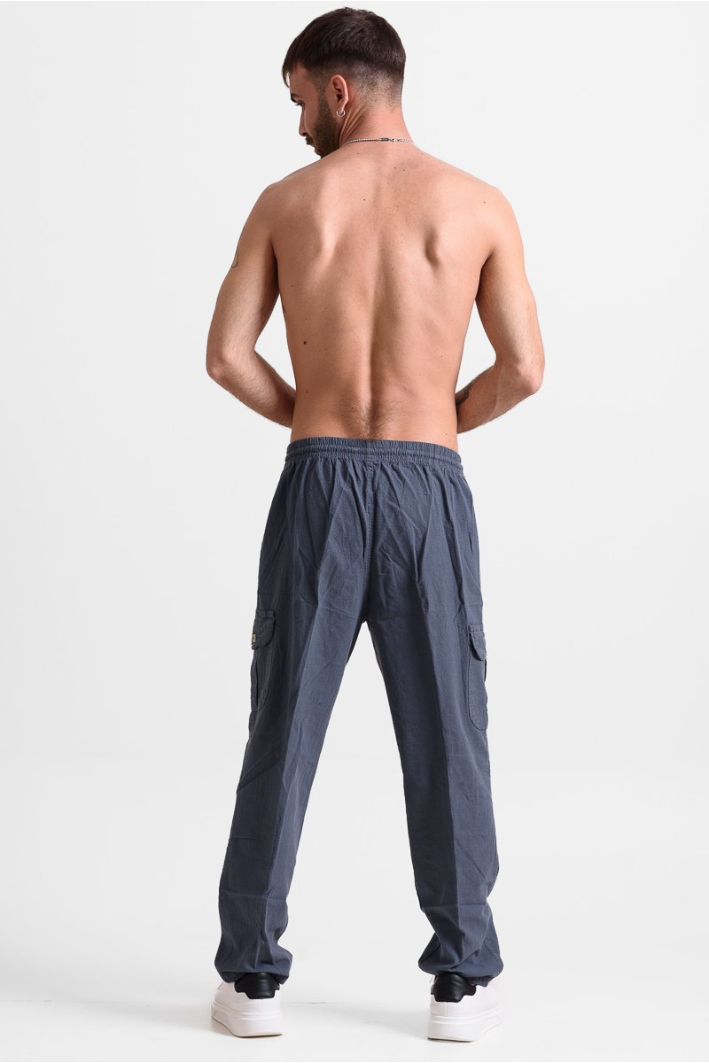 Ανδρική παντελόνα Cargo CREPE SPORTS 100 ΑΝΘΡΑΚΙ Ανδρική παντελόνα Cargo CREPE SPORTS 100 ΑΝΘΡΑΚΙ