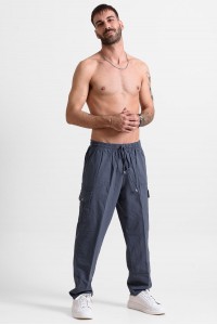 Ανδρική παντελόνα Cargo CREPE SPORTS 100 ΑΝΘΡΑΚΙ Ανδρική παντελόνα Cargo CREPE SPORTS 100 ΑΝΘΡΑΚΙ