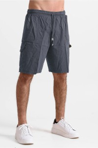 Ανδρική Βερμούδα cargo CREPE SPORTS ΑΝΘΡΑΚΙ NEW Ανδρική Βερμούδα cargo CREPE SPORTS ΑΝΘΡΑΚΙ NEW