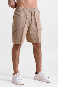 Ανδρική Βερμούδα cargo CREPE SPORTS ΜΠΕΖ NEW Ανδρική Βερμούδα cargo CREPE SPORTS ΑΝΘΡΑΚΙ NEW