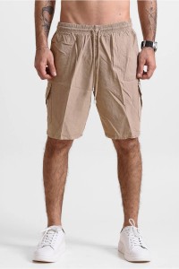 Ανδρική Βερμούδα cargo CREPE SPORTS ΜΠΕΖ NEW Ανδρική Βερμούδα cargo CREPE SPORTS ΑΝΘΡΑΚΙ NEW