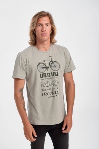 T-Shirt Ανδρικό Cotton4all Life is Balance Καλοκαίρι 2020