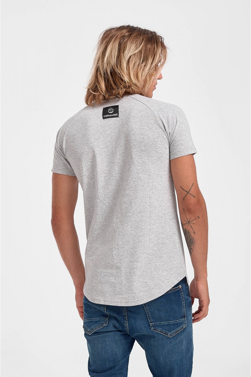 T-Shirt Ανδρικό HAPPY FACE Cotton4all Καλοκαίρι 2020 T-Shirt Ανδρικό HAPPY FACE Cotton4all Καλοκαίρι 2020