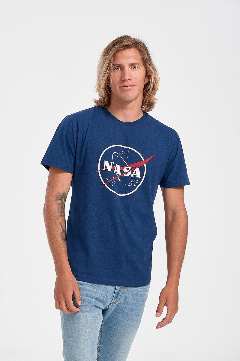 Ανδρικo T-Shirt NASA Cotton4all Kαλοκαίρι 2020 Ανδρικo T-Shirt NASA Cotton4all Kαλοκαίρι 2020
