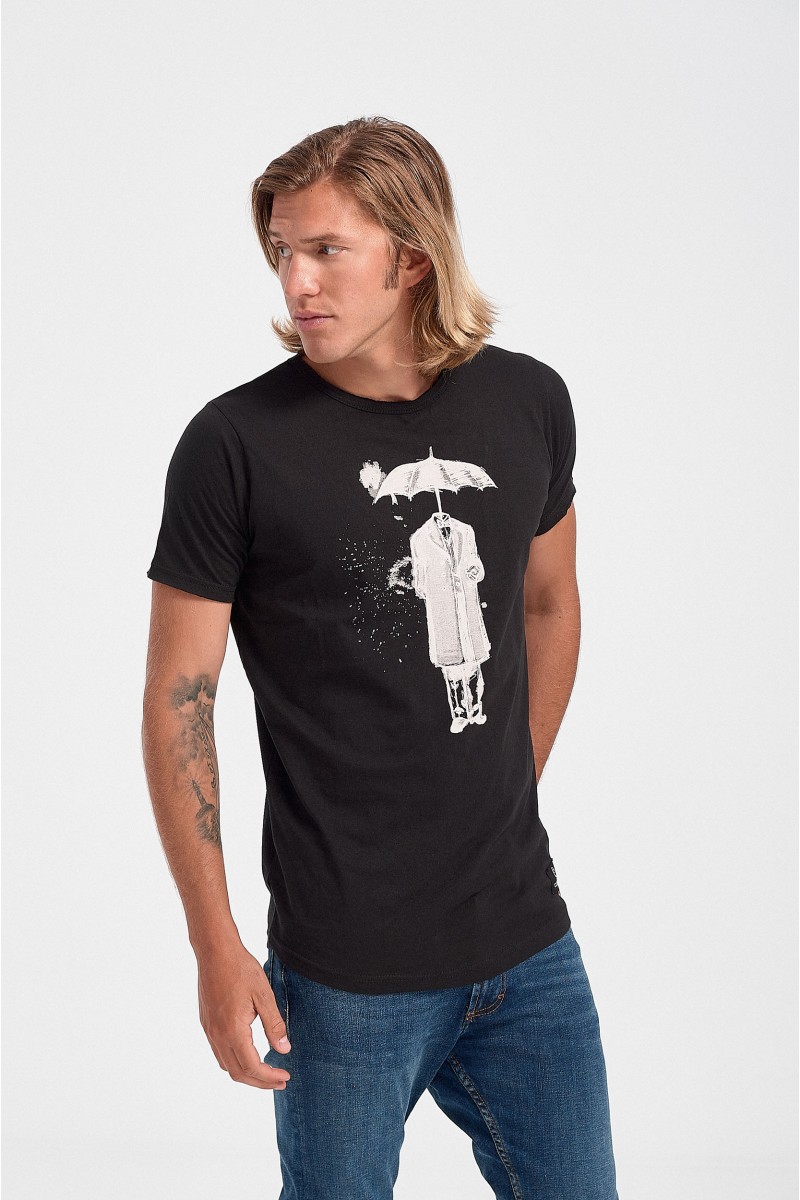 T-Shirt Ανδρικό RAINY MAN Cotton4all Καλοκαίρι 2020 T-Shirt Ανδρικό RAINY MAN Cotton4all Καλοκαίρι 2020