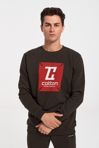 Μπλούζα Φούτερ Cotton4all LOGO 335